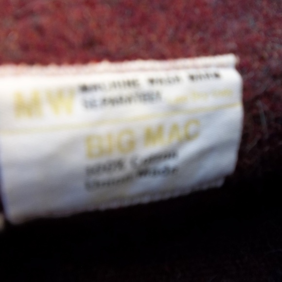 Vintage Denim Chore Jacket Big Mac 1970s size Large - Picture 9 of 9